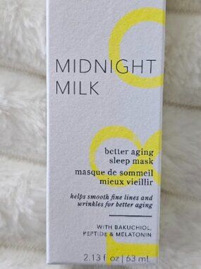 Beekman 1802 Midnight Milk leave on Moisturizing Mask— New & Unopened